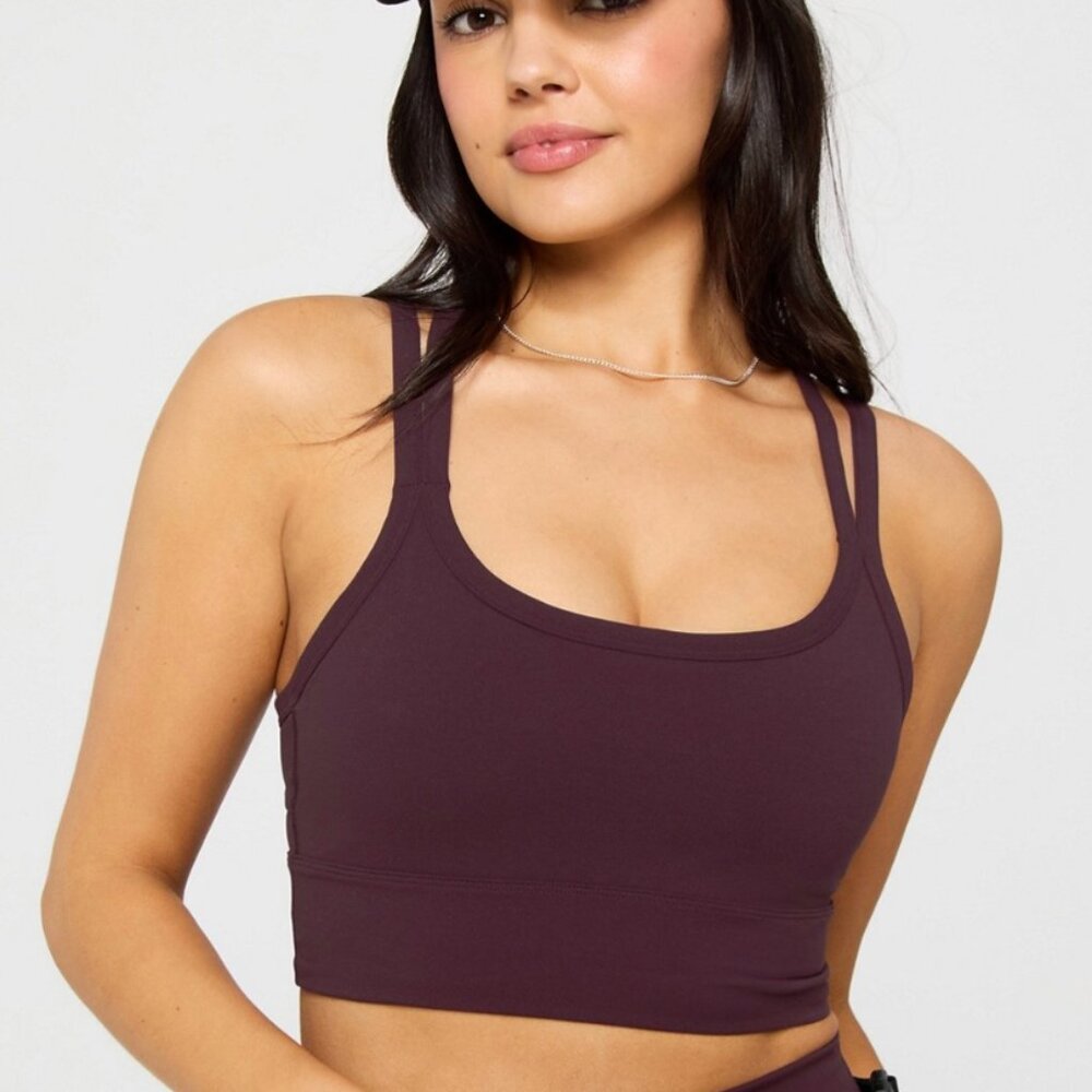 Fabletics Principal Longline Medium Impact Sports Bra